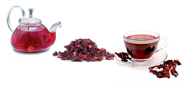 Целебный чай каркаде, полезные свойства и противопоказания.